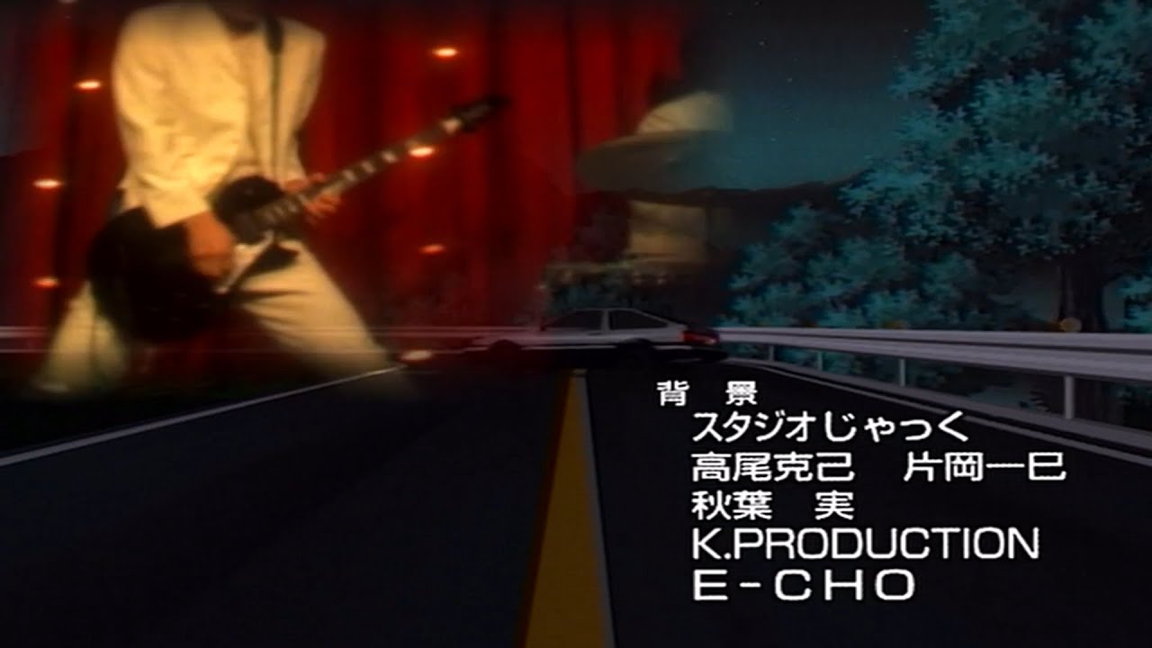 Initial d 6th stage anime